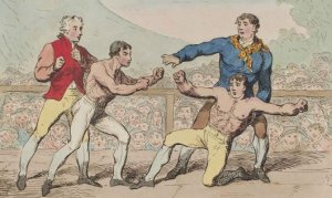 Famous Jewish Boxer Daniel Mendoza , started the day with ten tots of gin. -