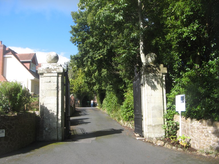 Gates to Westhill Manor