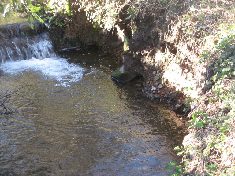 At the Middleton Bridge - sheepwash remains